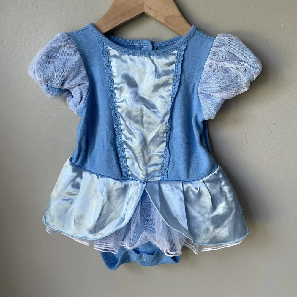Disney Baby‎ Cinderella Baby Girl Costume Blue Halloween Size 12-18 Months